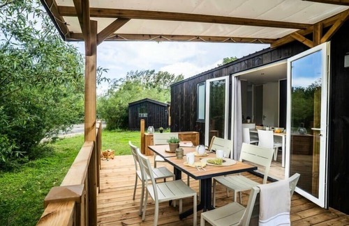 Les Ponts-de-Ce House | Camping Slow Village Loire Vallée* - Premium cabin 6 people