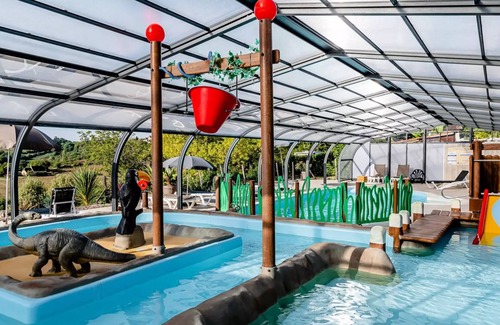 Rouffignac-Saint-Cernin-de-Reilhac Ski Chalet | Campsite Flower Les Terrasses de Dordogne * - Chalet Goa Confort 4 Rooms 6 People