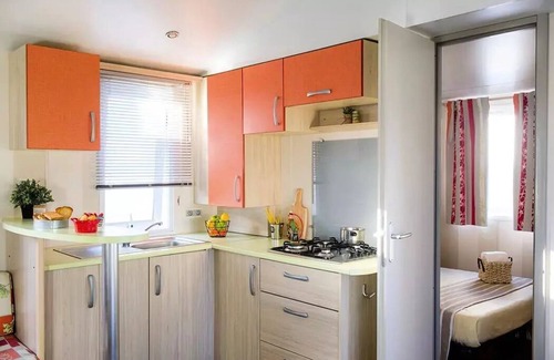 Poilly-lez-Gien House | Campsite Les Bois du Bardelet* - Comfort Mobile Home 4 Rooms 6 People Air Conditioned