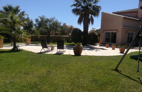Canet-en-Roussillon House | CANET EN ROUSSILLON Quiet villa, 2km from the beach with large garden and swimming pool