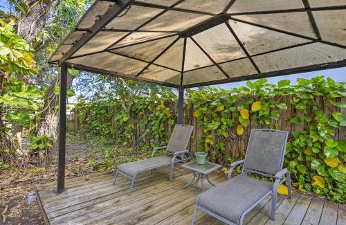 Port Canaveral House | Cape Canaveral Cottage with Hot Tub Walk to Beach