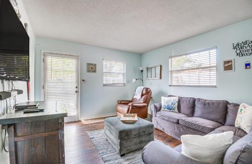 Port Canaveral House | Cape Canaveral Cottage with Hot Tub Walk to Beach