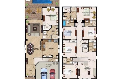 Bay Lake House | Captivating 5 Bdrm Villa with Theater at Encore