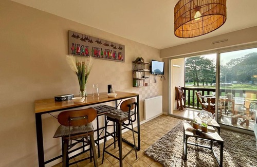 Morbihan Apartment | CARNAC Studio Cabin - 3/4 persons - 20m² - Near beach