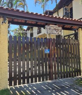 Umuarama House | Casa 7 em Ubatuba no Centro Condomínio com Piscina e Churrasqueira