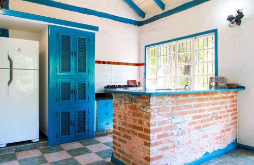 Felix House | Casa com saída privativa para a Praia do Félix/SP