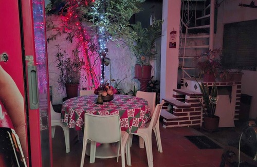 Pie de Popa House | Casa doña Elena Colonial Hotel - Sea Room Azul, with private bathroom and double bed