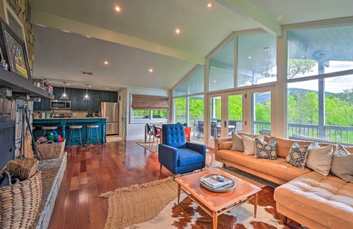 Cashiers House | Cashiers Retreat w/Fireplace & Mtn Views!