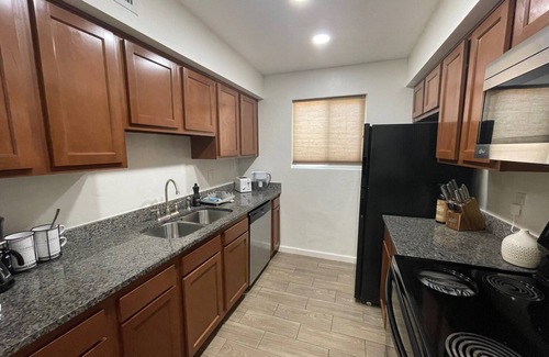 Limberlost House | Casita C: Private yard, grill, outdoor dining and seating area
