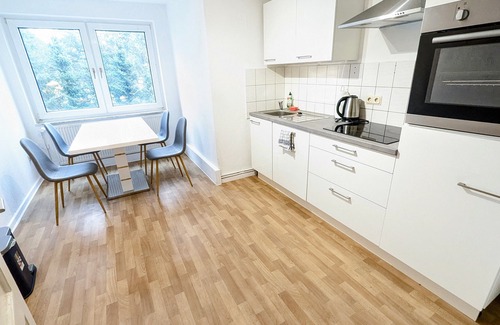 Innenhafen Apartment | Central apartment for 4 people with parking & washing machine