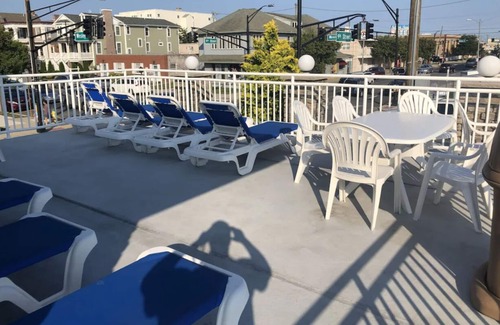 North End Apartment | Central Location - Short walk to Beach/Boardwalk w/parking and heated pool!