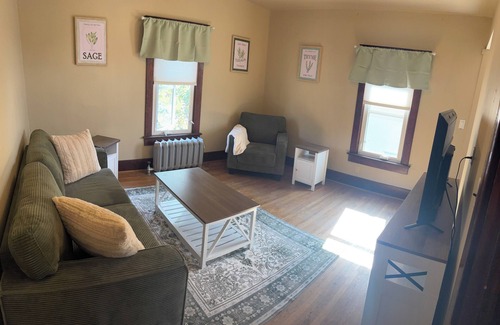 Camrose House | Century home suite located above a 5 star restaurant, In the heart of downtown!