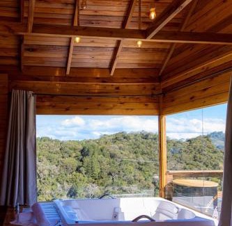 Aguas Mornas Ski Chalet | Chalé Hortênsia