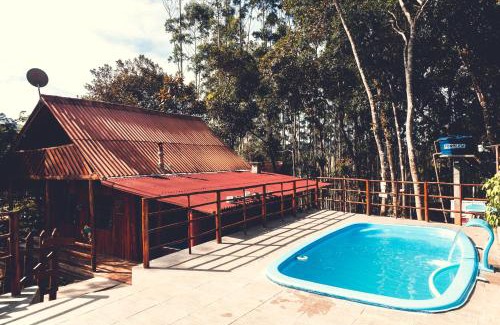 Aguas Mornas Ski Chalet | Chalé incrível c/piscina, Águas Mornas - SC