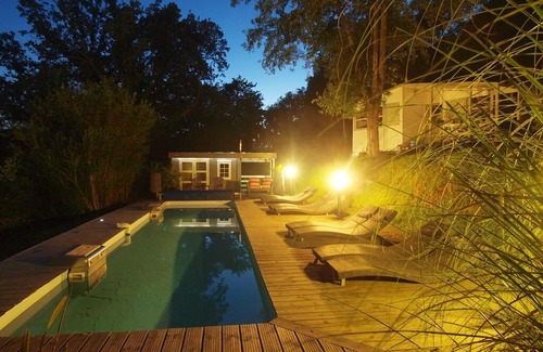 La Bastide-Clairence Villa | Chalet (1 of 6) at the edge of the river with heated pool near Biarritz