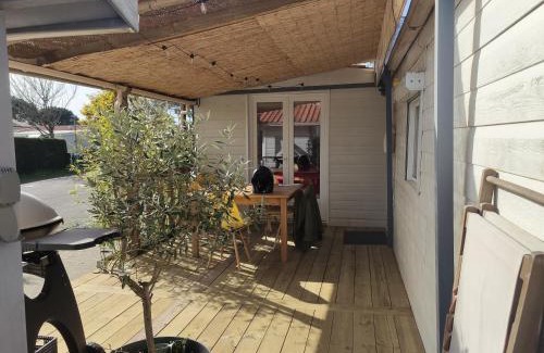 Gujan-Mestras Ski Chalet | Chalet 47m2 climatisé, piscine,linge fourni