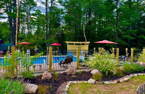 Chestertown House | Chalet Cabin, Pool, AC, Spacious Cabin, Loon Lake, Gore Mountain