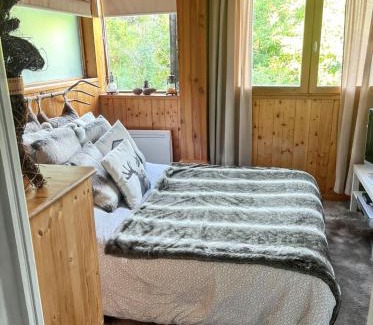 Saint-Bon-Tarentaise Ski Chalet | Chalet chaleureux à Courchevel avec vue sur la montagne