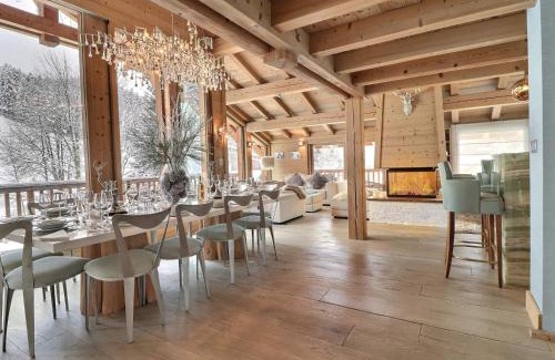 Les Gets Ski Chalet | Chalet de luxe 5 chambres, ski in/ski out avec piscine, jacuzzi et hammam - Les Gets - FR-1-627-67