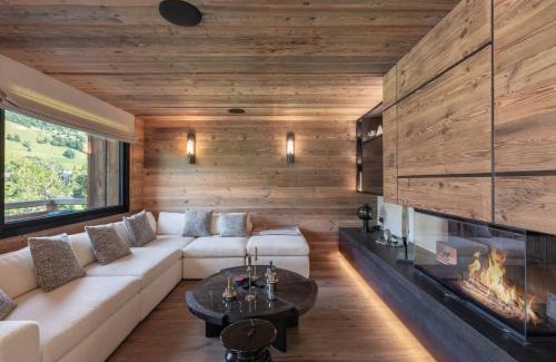 Megeve Ski Chalet | Chalet de Luxe avec Piscine, Sauna, Salle de Sport et Cinéma - FR-1-569-194