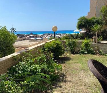 Borg el Arab Ski Chalet | Chalet for Rent, Ground Floor in Zamorda Village with Private Garden and Sea View