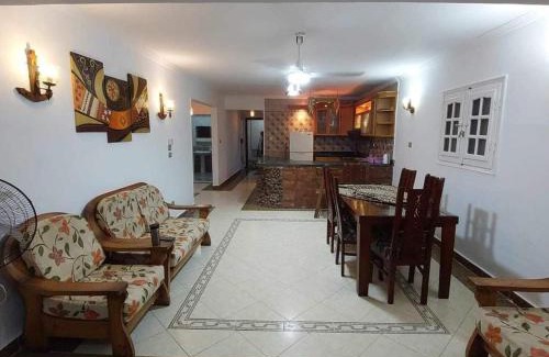 Borg el Arab Ski Chalet | Chalet for Rent, Ground Floor in Zamorda Village with Private Garden and Sea View