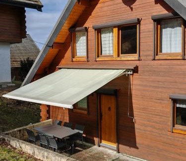 Thollon-les-Memises Ski Chalet | Chalet les Alpages vue panoramique sur le lac Léman