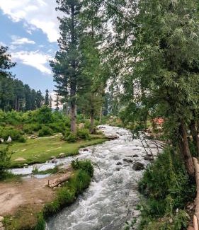 Srinagar Ski Chalet | Chalet Rivera Doodpathri a Cozy 2BK cabin