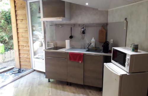 Touet-de-l'Escarene House | Chalet type studio de charme avec jacuzzi