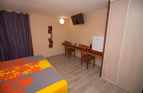 Bora Bora Hotel | Chambre double supérieure et salle de bain privée
