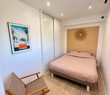 Mandelieu-la-Napoule Beach Apartment | Charmant 2 pièces piscine plage & 15 min de Cannes
