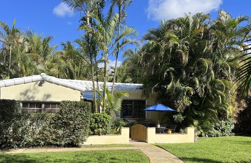 Biscayne Park House | Charming and unique Home w/tropical & hidden private yard!