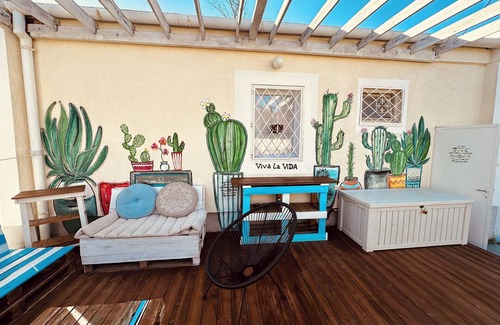 Siofok-Sosto House | Charming Bohemian Holiday Villa, two bedrooms and big garden at Lake Balaton.
