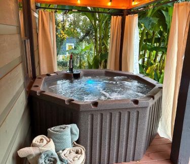 Ellijay House | Charming Cabin with Hot Tub, Fireplace, Fire Pit, 2 minutes to downtown