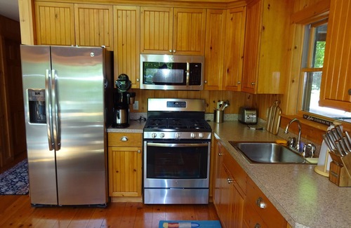 West Poland House | Charming Cape with Wall of Windows facing Pleasant Lake for Sunset Views!