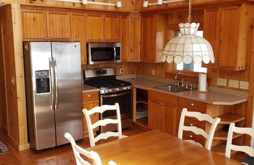 West Poland House | Charming Cape with Wall of Windows facing Pleasant Lake for Sunset Views!