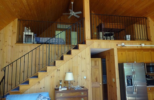 West Poland House | Charming Cape with Wall of Windows facing Pleasant Lake for Sunset Views!