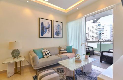Downtown Santo Domingo Apartment | Charming City Center Condo, Full AC, Pool, Gym