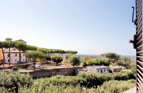 Cerveteri Apartment | Charming Frescoed Apartment in Cerveteri Old Town