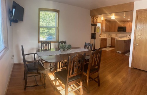 Spokane House | Charming Home on Fenced Corner Lot with Front Porch