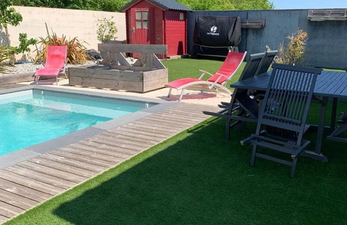 Dompierre-sur-Mer Villa | Charming house with heated swimming pool near La Rochelle, Ile de ré.