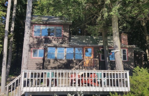 Caroga Lake House | Charming Lakefront Family Home On Coveted, Quiet Green Lake