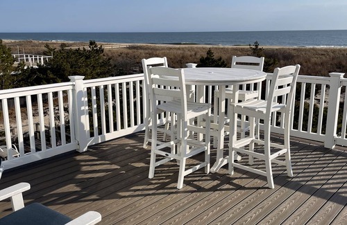 Bethany Beach House | Charming Oceanfront 7 Bedroom Home- Private Beach- Gated Community
