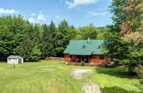 Sweden Cottage | Charming pet friendly (small dogs with review) log home w/plenty of privacy!