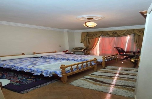 The 5th Settlement Apartment | Charming Roof in New Cairo -3 Bedrooms – 1 Min from 90th Street, Air-Conditioned