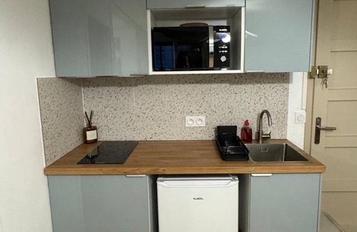 Saint-Hippolyte Apartment | Charming Studio with sea view + direct sea access