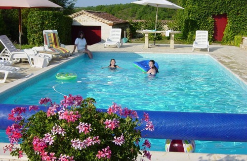 Bourlens House | Château with spectacular view, en-suites, Pool, Tennis, Grand Piano, BBQ, WiFi