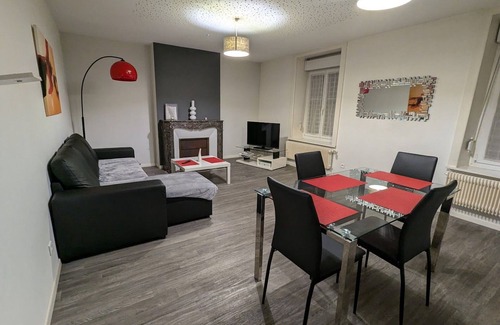Epinal Apartment | Chic Apartment in Epinal, Near Palace Cinema & Shopping, Sleeps 4