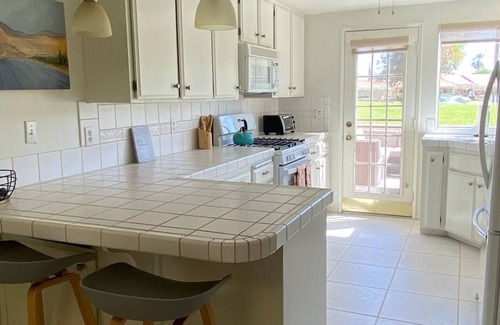 Indio Condo | Chic condo with a view