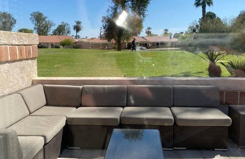 Indio Condo | Chic condo with a view